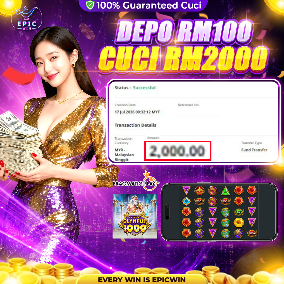Epic Player Cuci RM2000 Dari Pragmatic Play